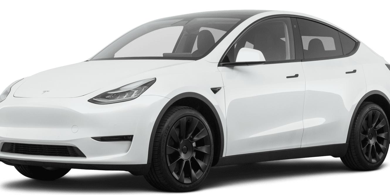 TESLA MODEL Y 2021 5YJYGDEE3MF284239 image